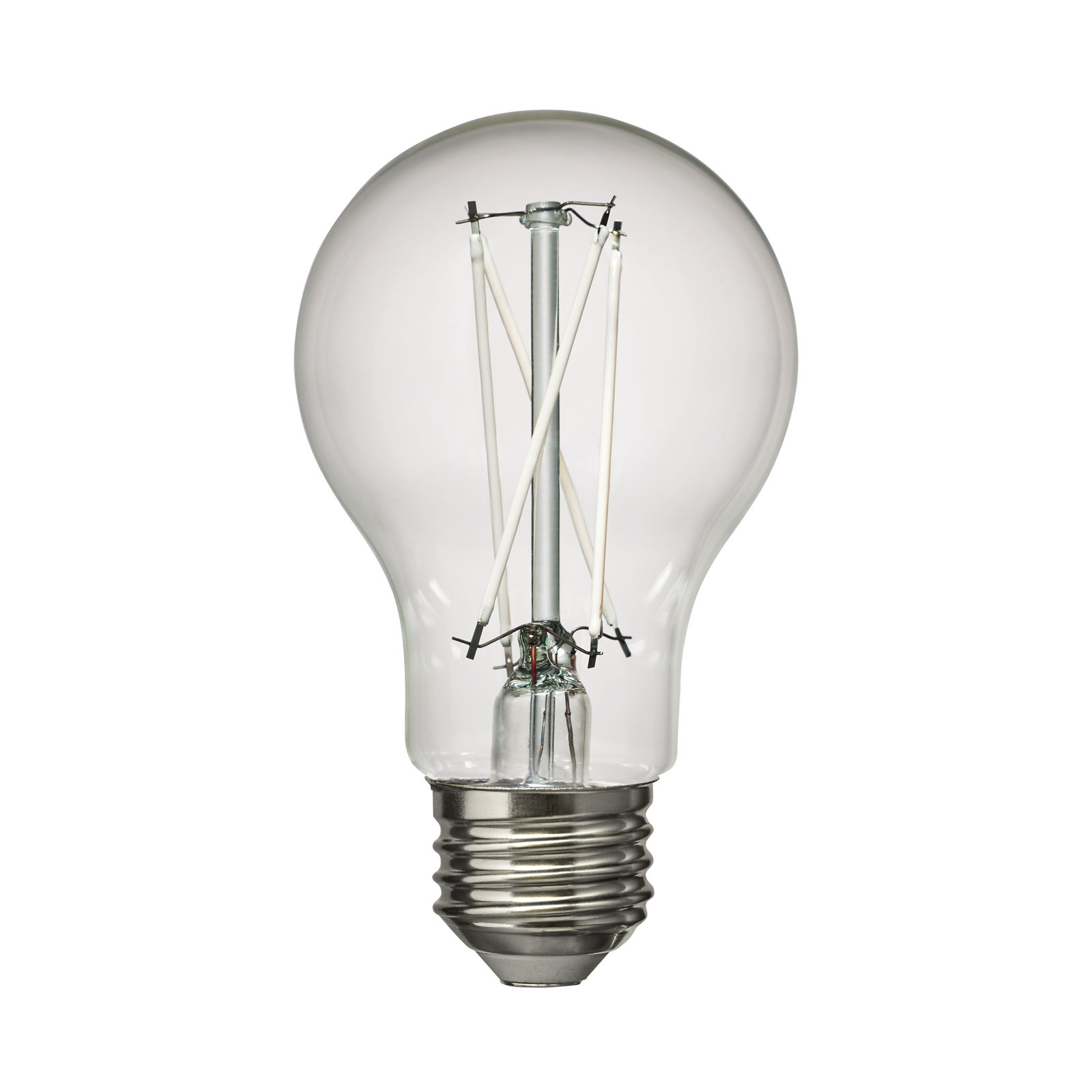 Visual Comfort & Co. LED A19 shape 7.5W 2700K Soft White E-26 Medium base Clear Edison Style light bulb, 2700 Kelvins