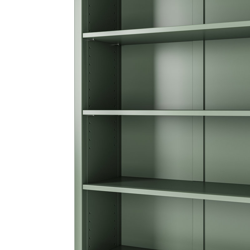 Bibliothèque Colton, (6 tablettes) H 72 po x l 30 po x P 13 po, Sage Green 