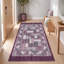 Tapis Ellington Modern à motif mosaïque mouchetée abstraite gris et blanc, lavable à la machine, antidérapant, à poils courts, pour l'intérieur et l'extérieur, adapté aux animaux domestiques, idéal pour le salon, la chambre, la salle à manger, l'entrée, le corridor ou le bureau.-349616609