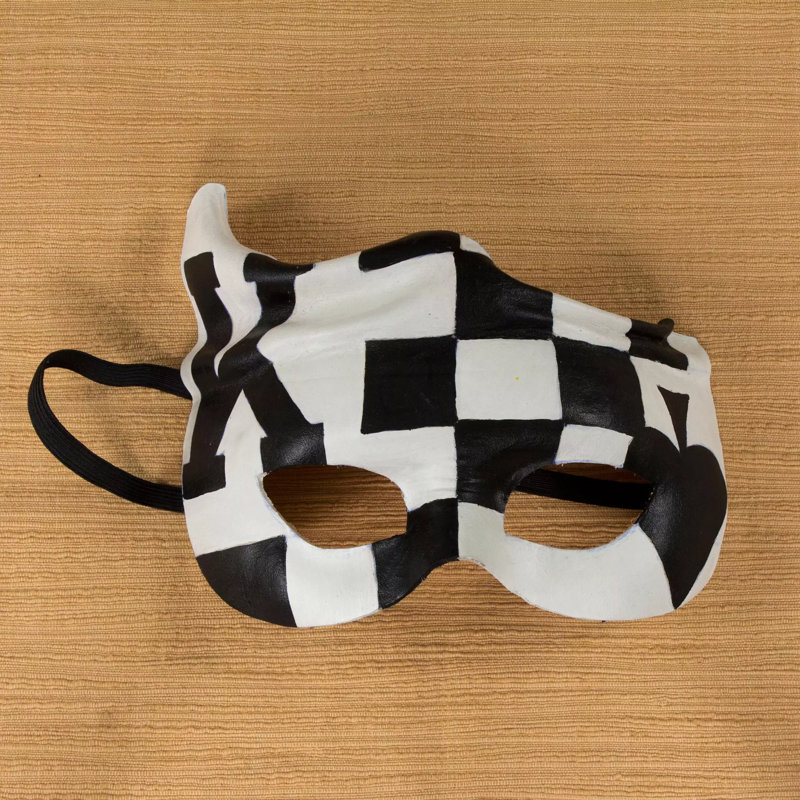 King of Spades - Masque en cuir