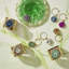 Crystal Quartz Napkin Rings