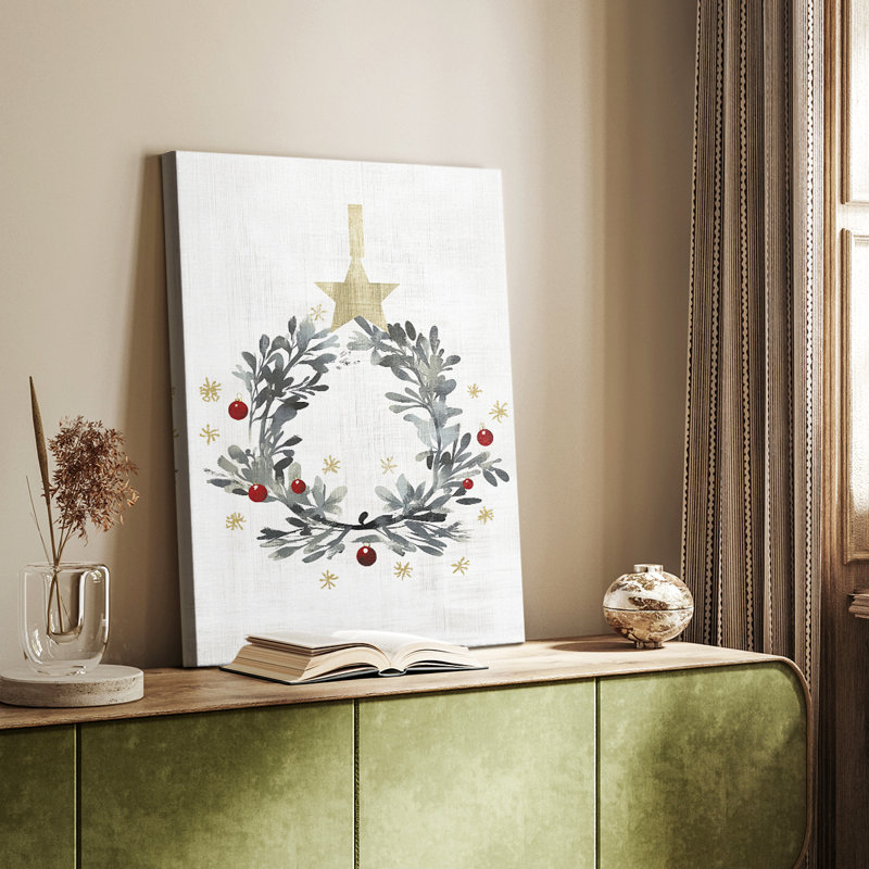 Art des Fêtes de Noël CMLIV - galerie Cavas sur mesure, H 18 po x l 12 po