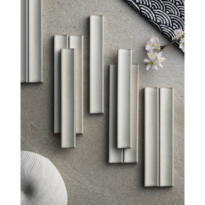 Céramique japonaise blanche 1 x 6