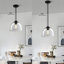 Luminaire suspendu pour îlot de cuisine 1 lumière Abaigh-566615683