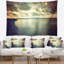 Tapisserie paysage marin foncé avec ciel nuageux-28507595