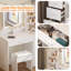 Breiana Dressing Table with Mirror-117125986