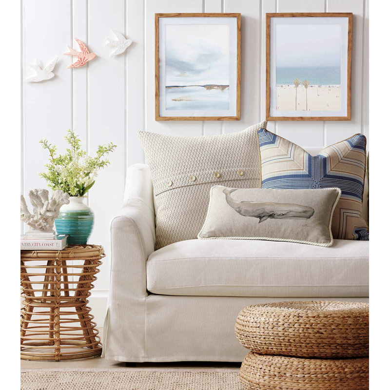 Maritime Square Pillow Cover & Insert