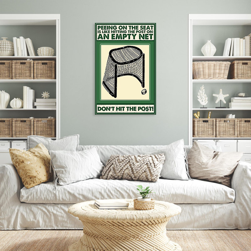 Impression sur toile, "Kylieanna hockey", H 20 po x l 16 po x P 1,25 po