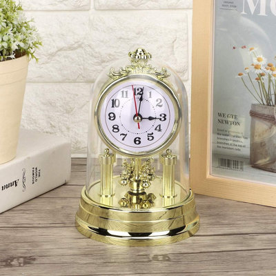 Horloge rétro avec support