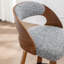 Artnagullian Swivel Linen Fabric Counter Stool & Bar Stool-121187477