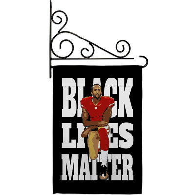 Ensemble de drapeau à 2 côtés en polyester 40 po x 28 po black lives matter