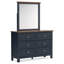 Commode et miroir Leani
