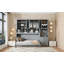 Lit escamotable simple avec placard et tiroirs-1155747890