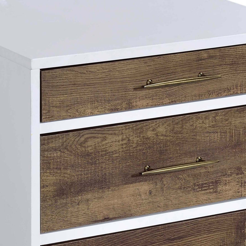 3-Drawer End Table