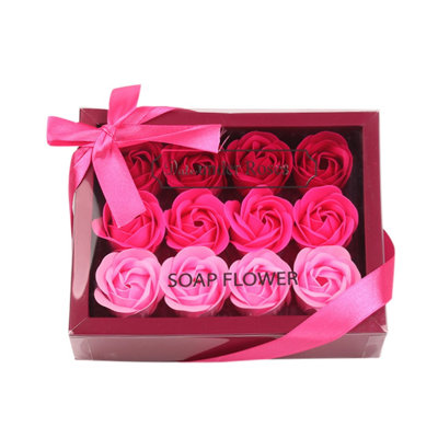 Valentines Day Decorations Flower Bouquet Roses Carnations Gift Box Wedding Home