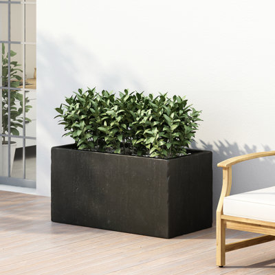 OUTDOOR LARGE SQUARE PLANTER, durable structure
