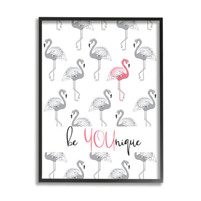 " Be Younique Pink Flamingo " by Martina Pavlova