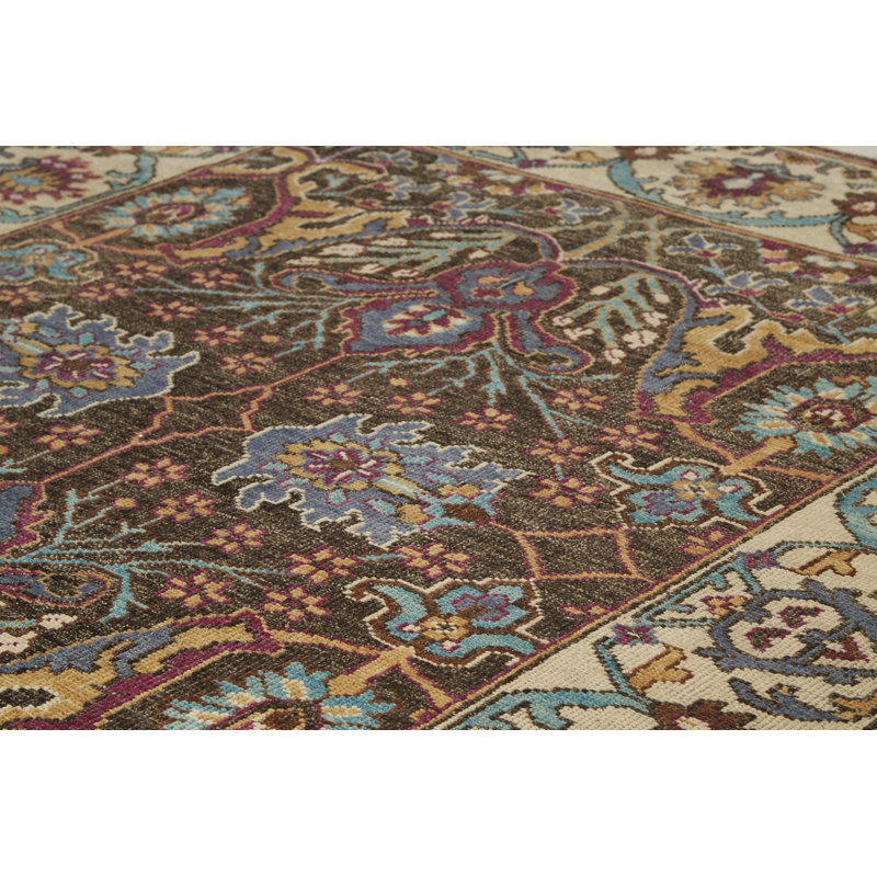 Tapis en laine Nyeka, Rectangle 2 pi x 3 pi