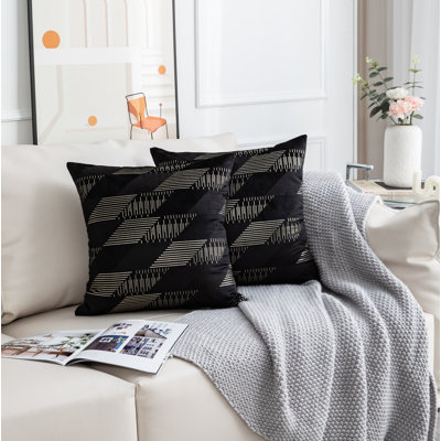 Devereau Geometric Reversible Pillow Cover