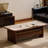 Design sense simple solid wood coffee table