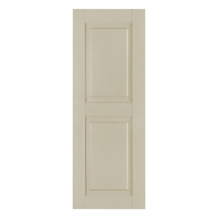 Custom Raised Panel Shutter (Pair)