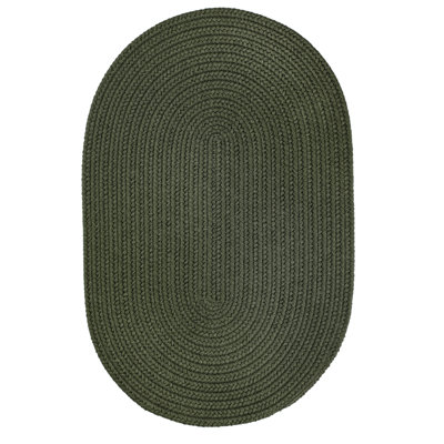 Smyth Handmade Braided Sage Rug
