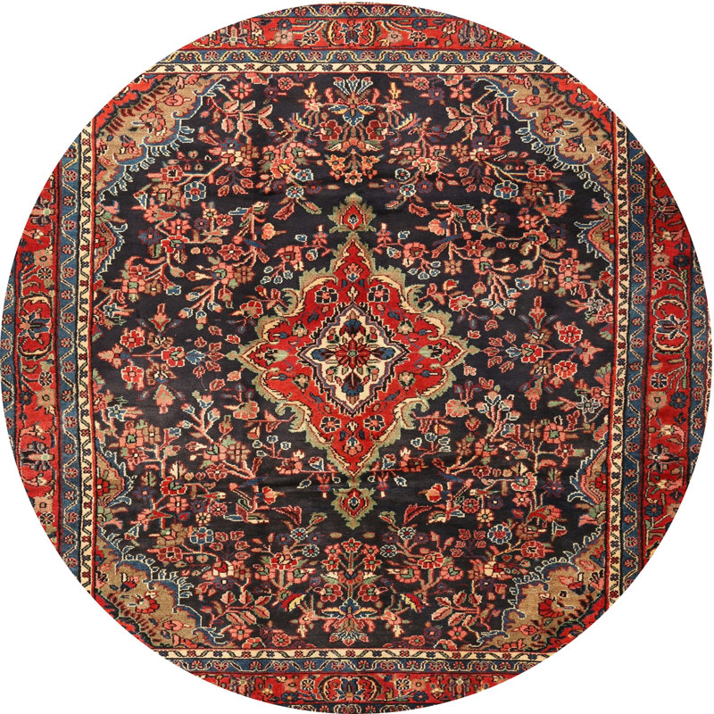 Oriental Indoor Rug, Round 8'
