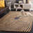 Semas Hand Tufted Wool/Cotton/Latex Abstract Rug in Black/Gold-1506768108