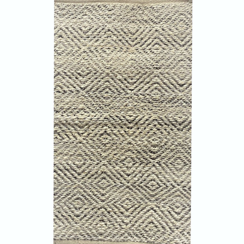 Tapis brun clair tressé à la main Stillwell, Tapis de couloir 2 pi x 5 pi