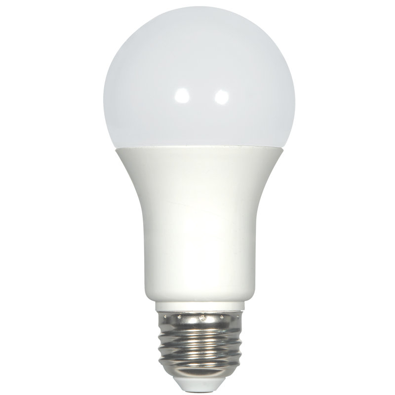 9.8 Watt (60 Watt Equivalent), A19 LED, Non-Dimmable Light Bulb, E26/Medium (Standard) Base, 3500K, 9.8, No