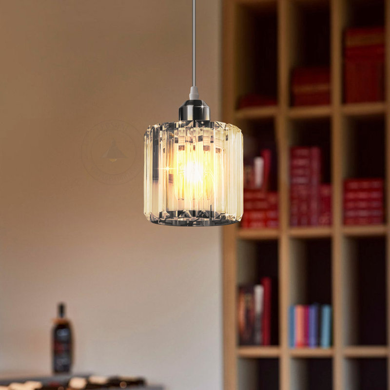 Tighe 1 - Light Single Pendant, Chrome