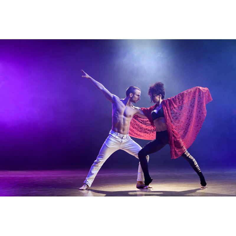 Contemporary Dance by Blanaru - Wrapped Canvas Print, 30cm H x 46cm W