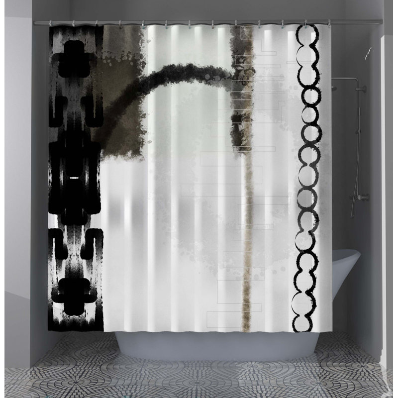 Rideau de douche fragrance Happy Designer