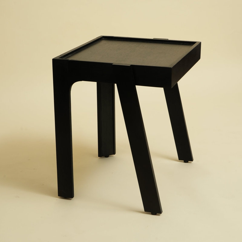 Solid Wood End Table