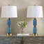 Lampe de table en verre à facettes-1870921717