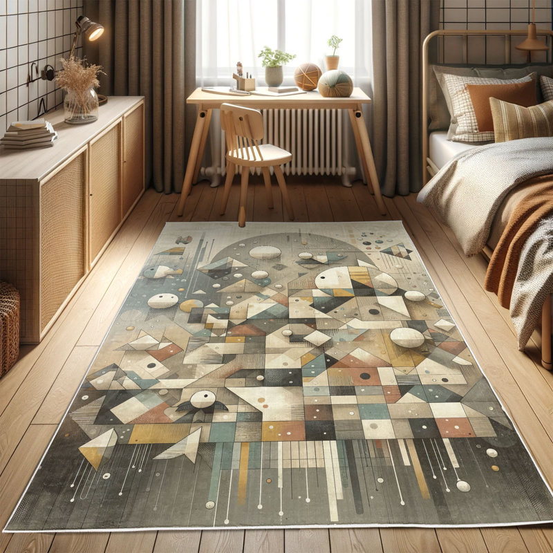 Rectangle 152 cm x 76 cm Area Rug