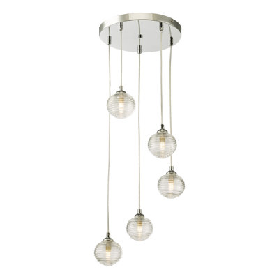 5 - Light Polished Chrome Pendant