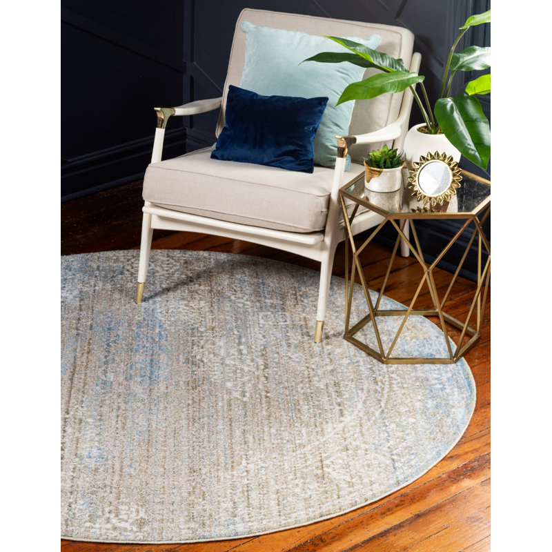 Rosamonde Oriental Indoor Rug, Round 3'3"
