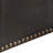 Leather Storage Bench with 2 Side Ottomans, Black