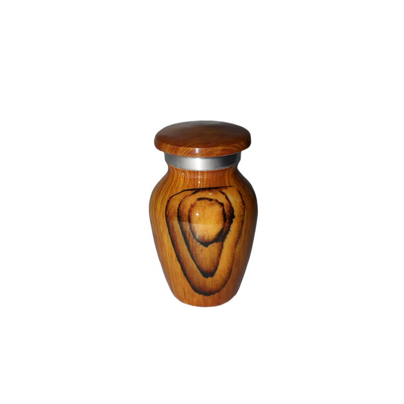 URN Token With Wooden Finish, Brown
