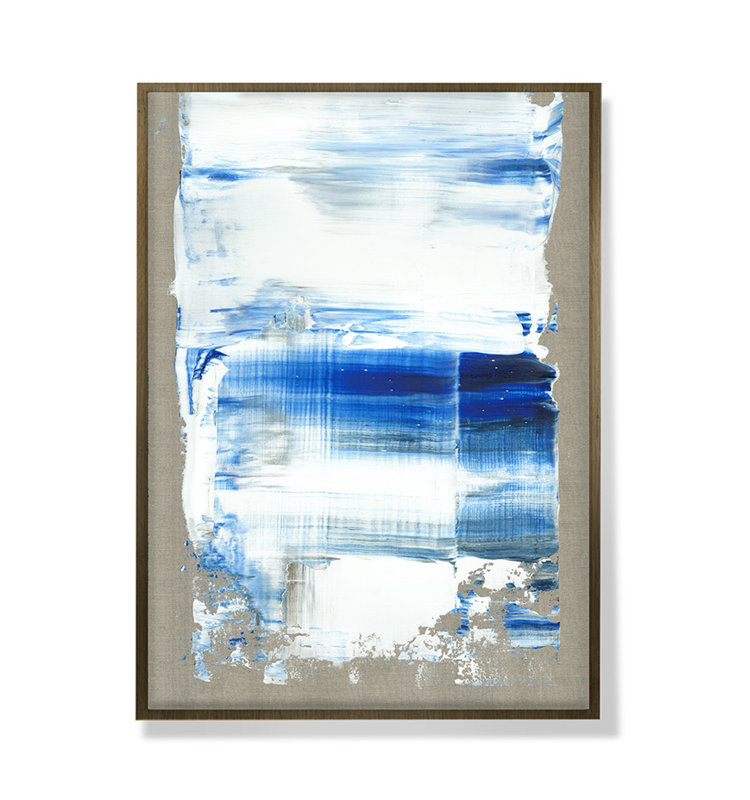 Blur 30 Print by Ngo, PC, Gold Framed Canvas, 22" H x 16" W