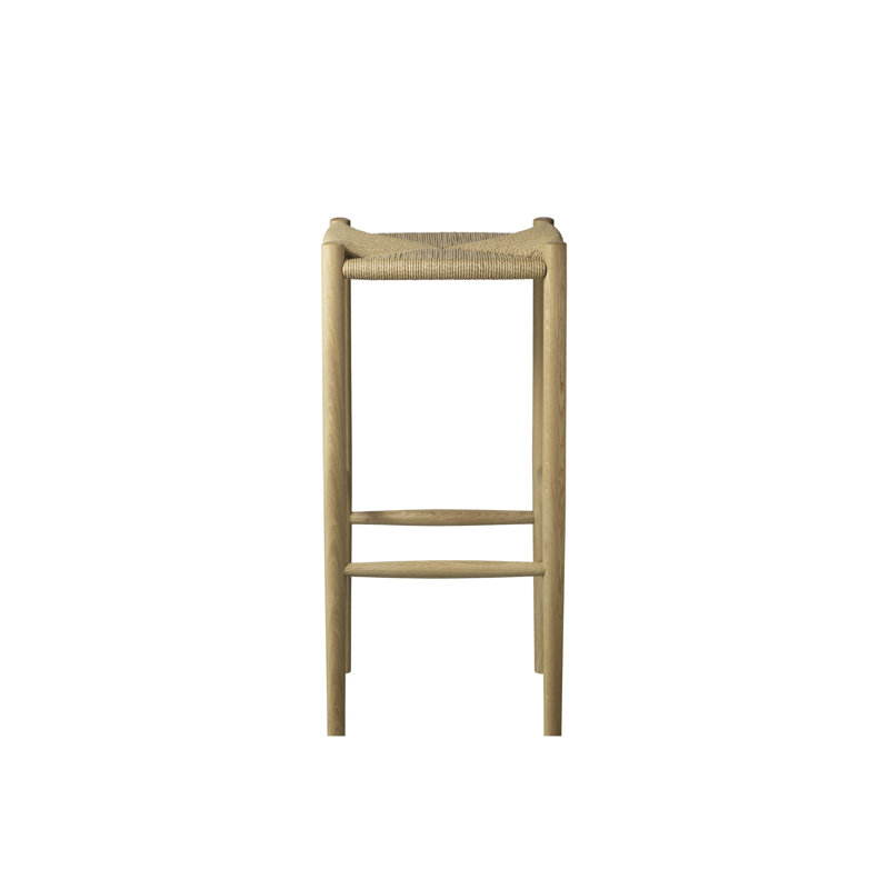 J164C by Jørgen Bækmark, Natural, Bar Stool (31"Seat Height)
