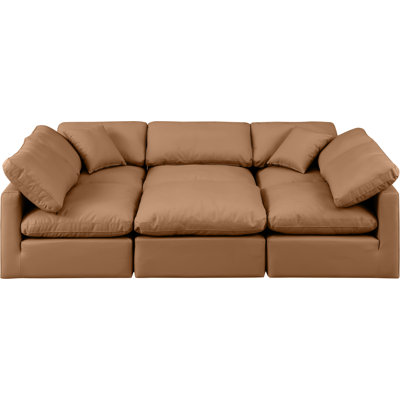 Itala Upholstered U-Shaped Sectional Reversible