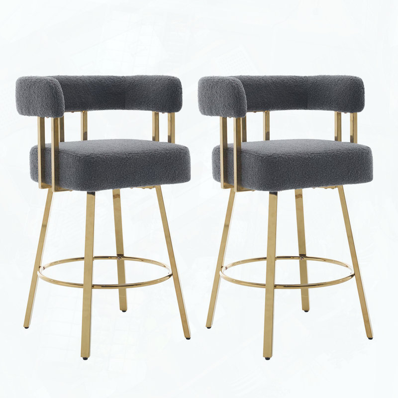 Chaise décorative Modern, Gris