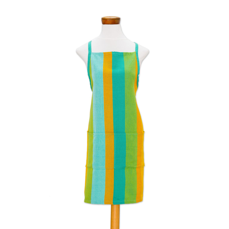 Tablier de cuisine en coton d’été de Bayou Breeze
