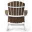 Chaise berçante Benno Adirondack, blanc-130678442