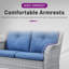Ensemble de conversation pour 4 personnes avec coussins Schutt-88400707
