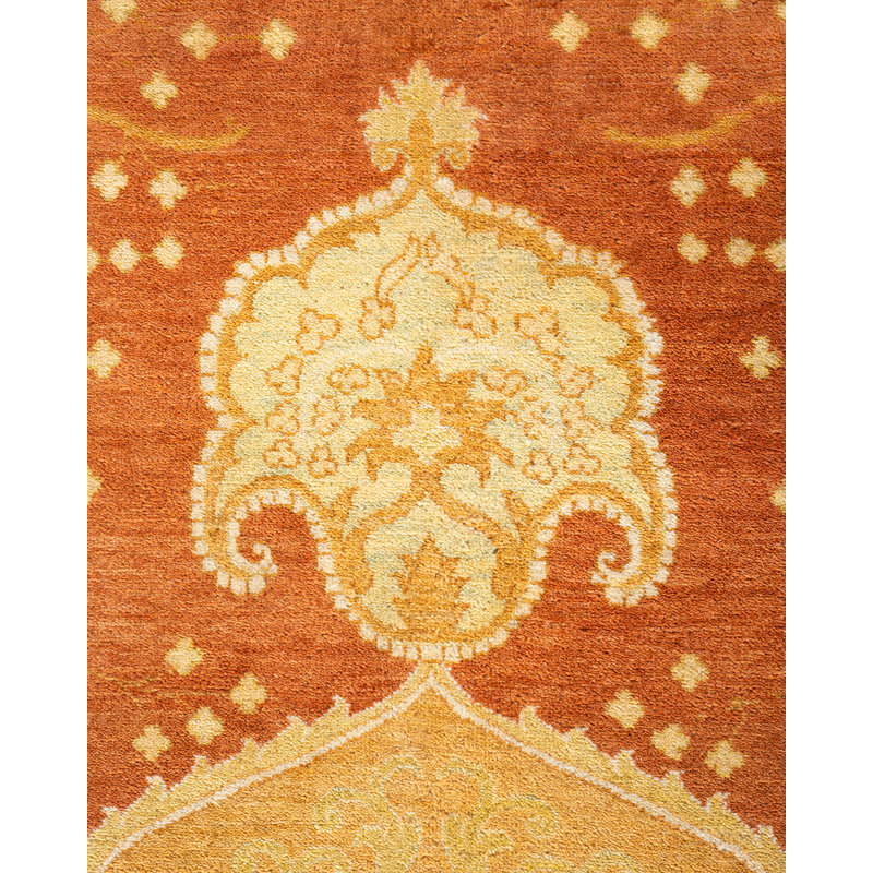 Classic One-of-a-Kind 10' 6" X 14' 4" Hand Knotted Area Rug