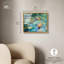«Lily Pad» encadré de chien en verre acrylique ultrabrillant encadré rustique chic par Art Remedy, cadre doré, 20 x 16-1488477962-1488477972