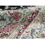 Wool Oriental Area Rug in Black/Light Green/Pink